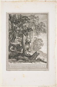 多くの尾のドラゴン、寓話XII、c。 1753-1755